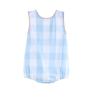 American Flag Gingham Bubble - Lil Cactus