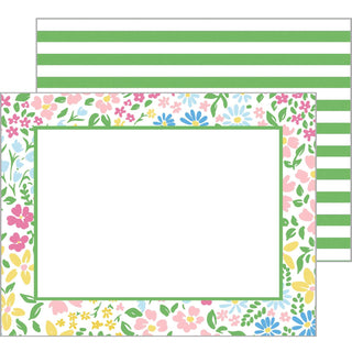 Palm Beach Floral Flat Notecards