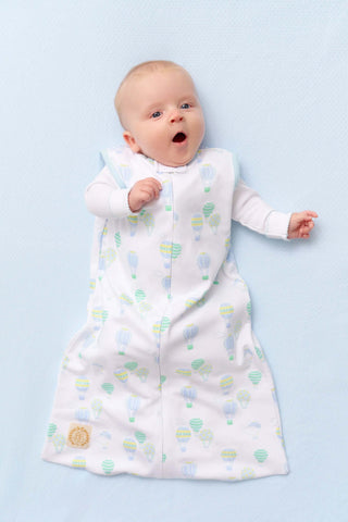 Beddie Bye Sleep Sack - Up,Up, and Away with Buckhead Blue