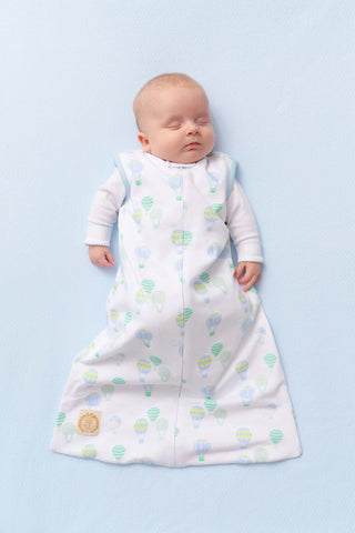 Beddie Bye Sleep Sack - Up,Up, and Away with Buckhead Blue