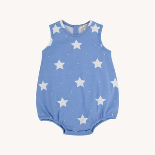 Close-up of North Sea Stars pattern on The Beaufort Bonnet Company Patton Play Bubble