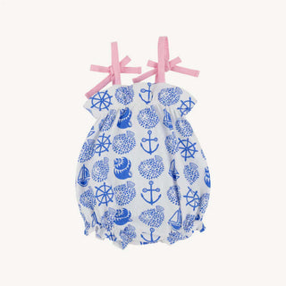 Rosey Romper – Wilmington Waters / Pier Party Pink