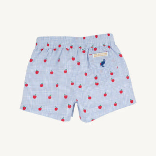 Sheffield Shorts (Broadcloth) – Apple of My Eye / Wood Boat Blue