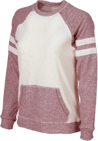 Boxercraft Garnet and Oatmeal Cozy Contrast Pullover