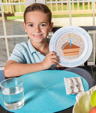 Fruit-Full Kids Birthday Plate