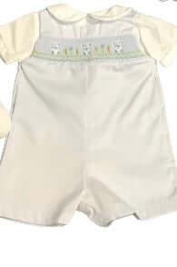 Petit Ami Boys Easter shortall