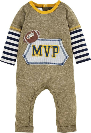 Mud Pie Football MVP Baby One-Piece Bodysuit