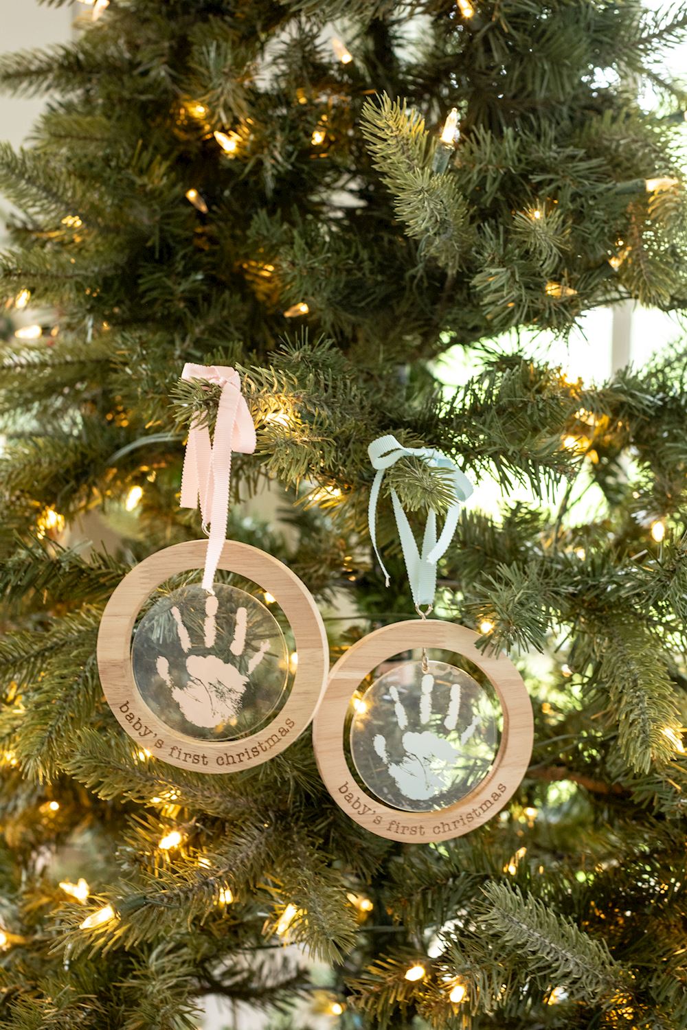 Baby's First Handprint Ornament Kit – Mud Pie Keepsake – Simply