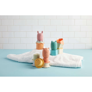 Mud Pie Squirt and Stack Bath Toys