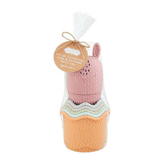 Mud Pie Squirt and Stack Bath Toys