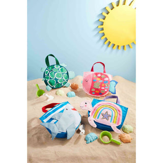 Mud Pie Beach Tote with Sand Toys
