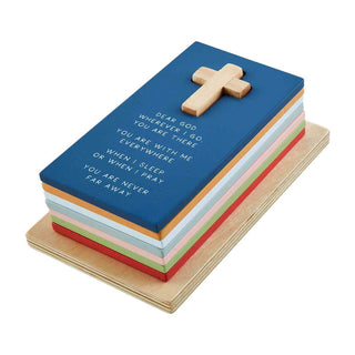 Wooden Prayer Puzzle Stacker - Mud Pie