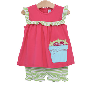 Strawberry Patch Bloomer Set