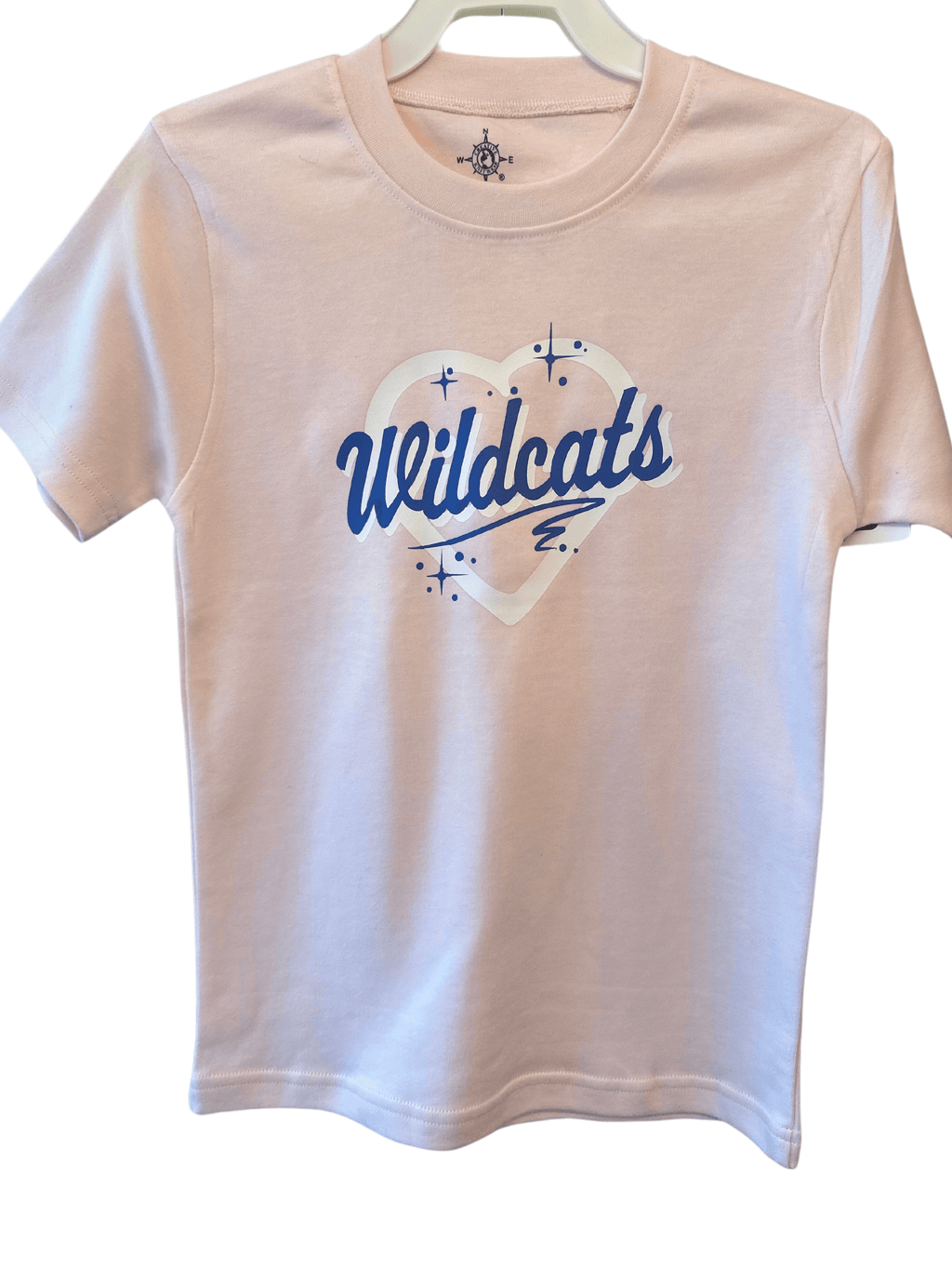 University of Kentucky Wildcats Pink Heart TShirt - Screenprint