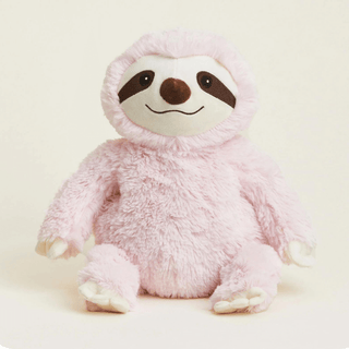 Pink Sloth Warmies (13") Plush Toy