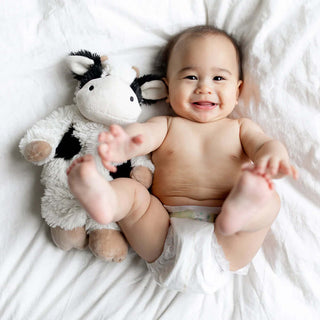 Black and White Cow Warmies® Plush Toy