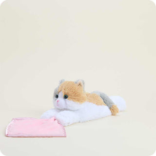 Calico Cat Blankie - Warmie Plush Toy