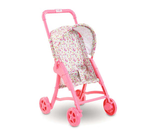 Corolle 12" Baby Doll Stroller- Floral