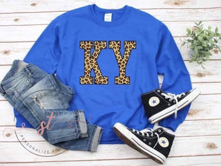 Leopard KY Printed boutique Sweatshirt