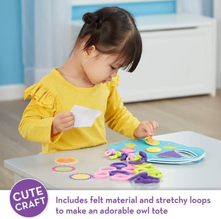 Loop It! Beginner Craft Kit Owl Tote-Toys-Simply Blessed Children's Boutique
