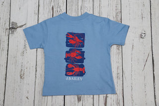 J Bailey Boys Denim Lobster Shirt-Boys-Simply Blessed Children's Boutique