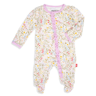 Ashleigh Modal Magnetic Ruffle Footie by Magnetic Me