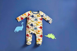 mud pie Colorful Dino Baby Sleeper