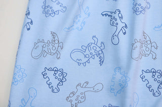 Squiggles Infant Boys Dinosaur Pima Cotton Romper-Infants-Simply Blessed Children's Boutique