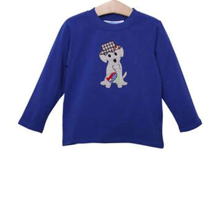 Trotter Street Kids Fishing Dog Shirt