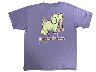 Kids Puppie Love Easter Egg TShirt