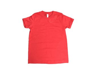 Kids Bella Canvas Short Sleeve Red Shirt