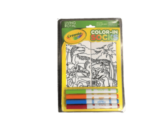 Crayola Color In Socks