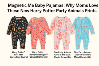 Magnetic Me Baby Pajamas: New Harry Potter™ & Party Animals Prints Moms Love