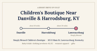 Children's Boutique Near Danville & Harrodsburg, KY - Simply Blessed Children's Boutique