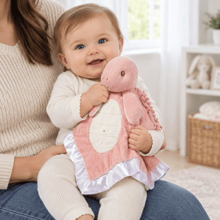 Douglas Sailor Pink Plush Turtle Lil' Snuggler for Baby Girls - Simply Blessed Children's Boutique