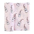 Mud Pie Pink Milk Swaddle Blanket