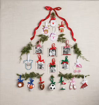 Mud Pie Gigi Acrylic Photo Frame Christmas Ornament-Christmas ornament-Simply Blessed Children's Boutique