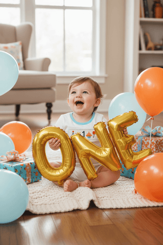 Boy's 1st Birthday Smocked T-Shirt-Infants-Simply Blessed Children's Boutique