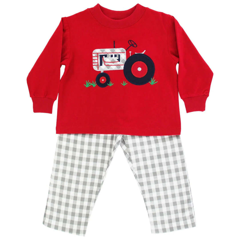 Bailey Boys Tractor- Boys Pant Set
