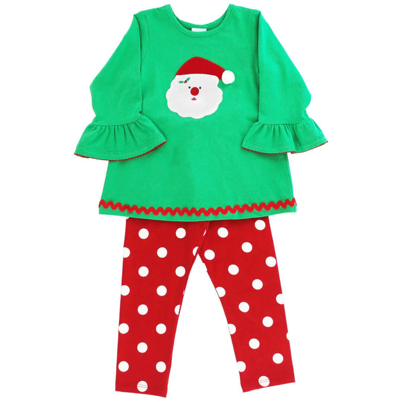 Bailey Boys Santa- Tunic Pant Set