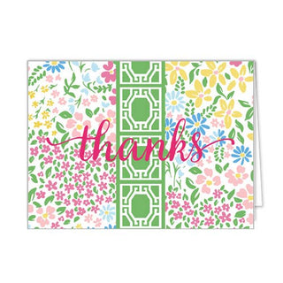 Palm Beach Floral Folded Notecards