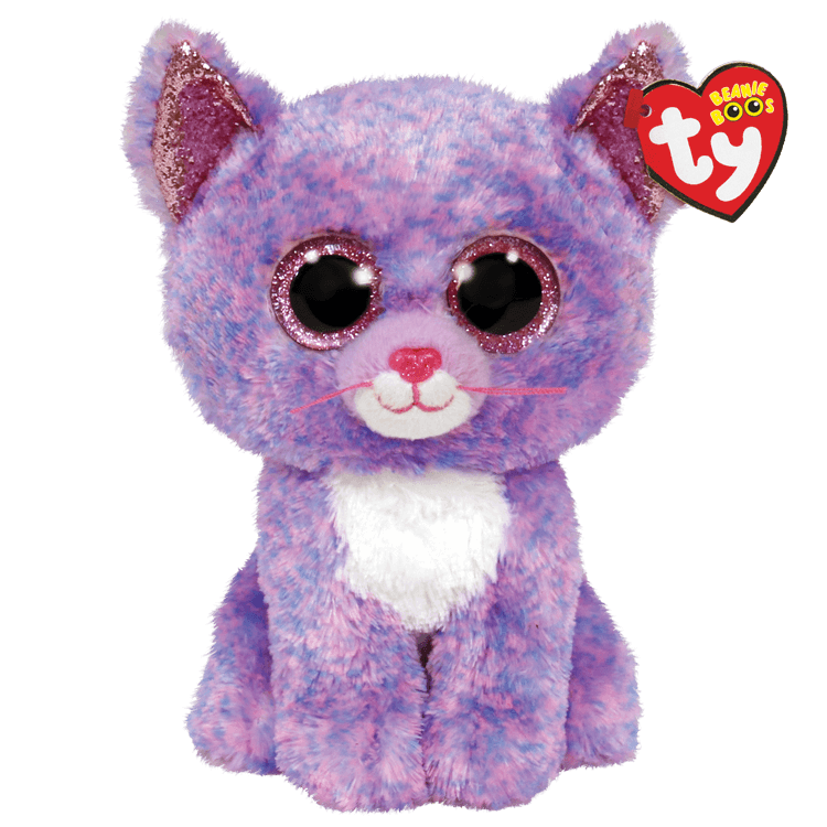 TY Beanie Boos Cassidy Lavender Cat