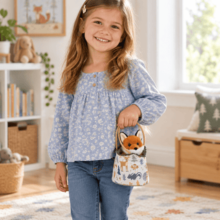 Douglas Magical Forest Sassy Sak with Sitting Fox - Simply Blessed Children's Boutique