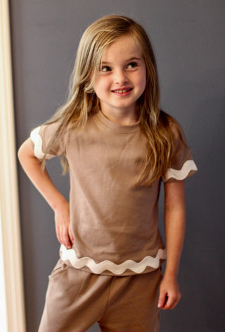 Banana Split Kids Camila Ric Rac Pant Set