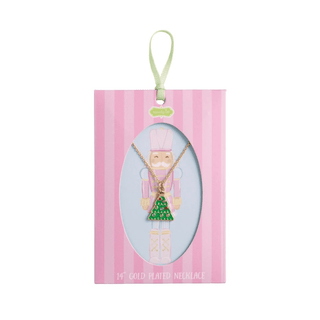 Mud Pie Girls Christmas Tree Necklace-Girls Necklace-Simply Blessed Children's Boutique