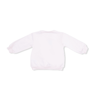 Angel Dear Toddler Pink French Terry Oversized Golf Sweatshirt-Girls Sweatshirt/Pullover-Simply Blessed Children's Boutique