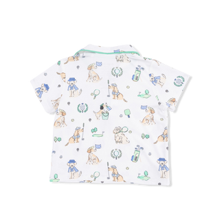 Angel Dear Country Club Dogs Polo and Short Set