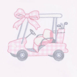 Angel Dear Toddler Pink French Terry Oversized Golf Sweatshirt-Girls Sweatshirt/Pullover-Simply Blessed Children's Boutique