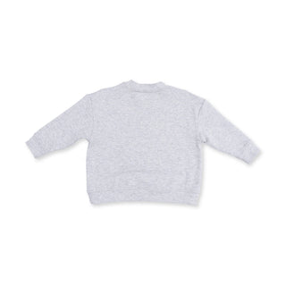 Angel Dear Grey Pumpkin Drop Sleeve Sweatshirt-Boys Sweatshirt/Pullover-Simply Blessed Children's Boutique