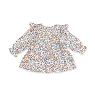 Angel Dear Hazel Floral Ruffle Tunic and Legging Outfit-Girls Outfit Sets-Simply Blessed Children's Boutique